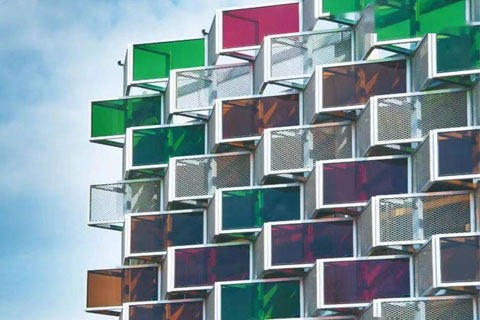 CdTe architectural glass