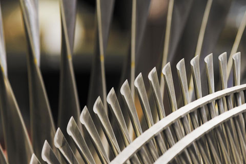 Aircraft blades coating