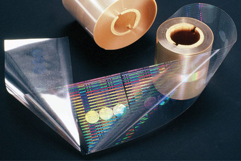 roll to roll coating for Anti-counterfeiting