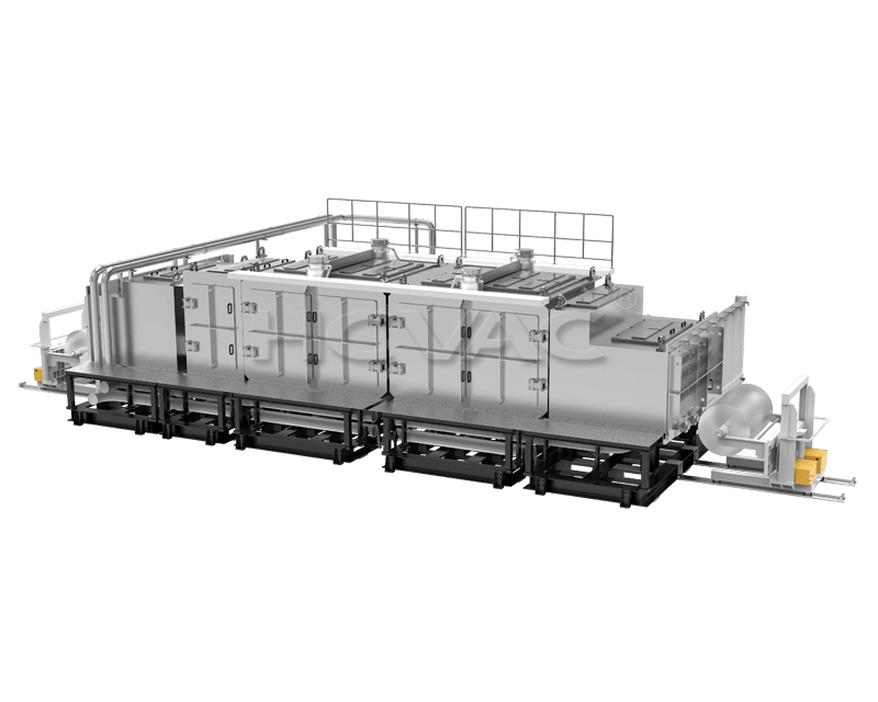 Flexible Electronic Roll to Roll Vacuum Coating Machine