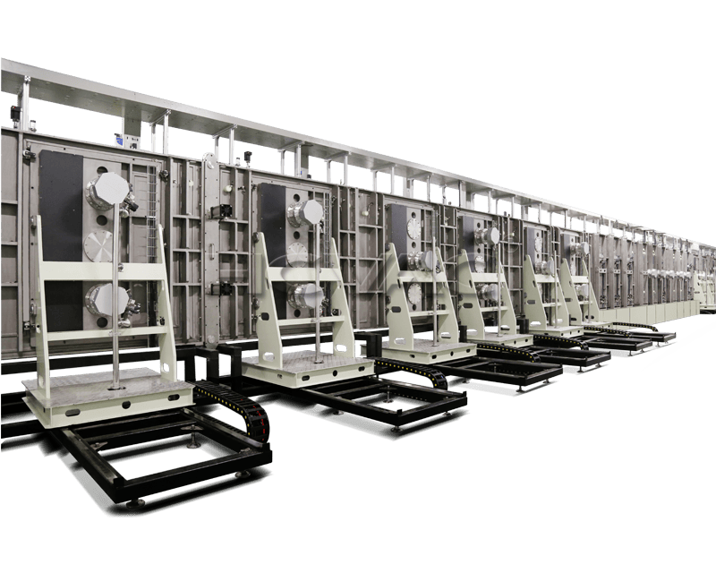 Vertical Continuous Coating Machine Line For Display